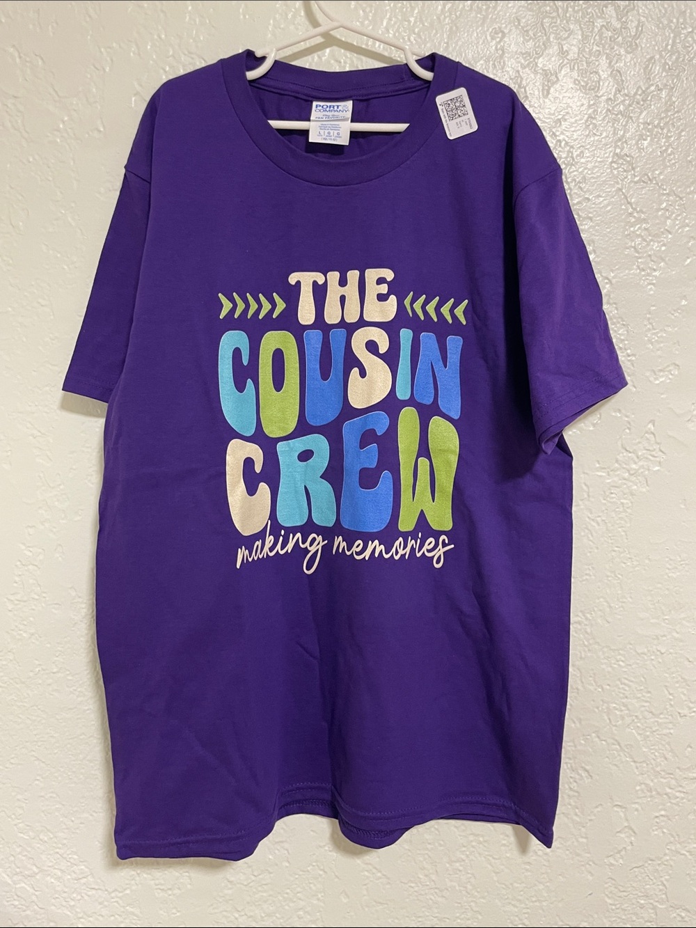 Kids' Purple 'The Cousin Crew' Graphic Tee - Picture 9 of 10